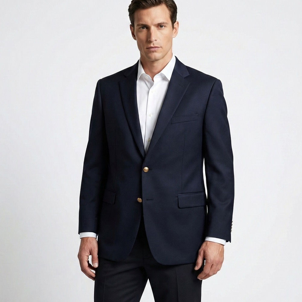 Joseph Feiss Big Tall Wool Blazer 58R